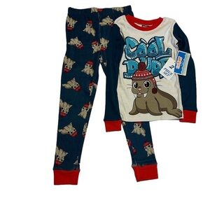 Fishflops Two Piece Boy's Pajamas Set Size 6